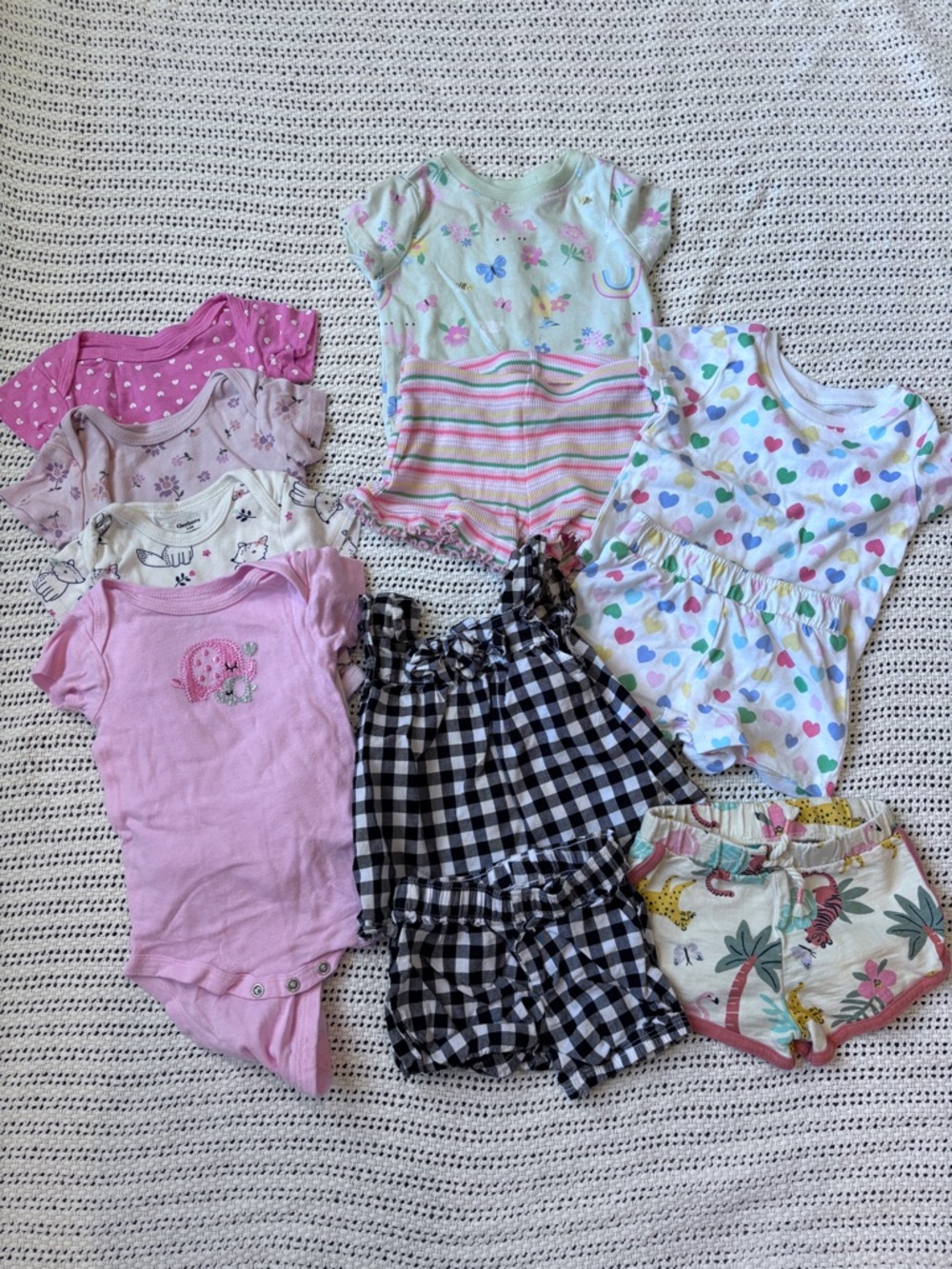 3-6 month girl summer bundle